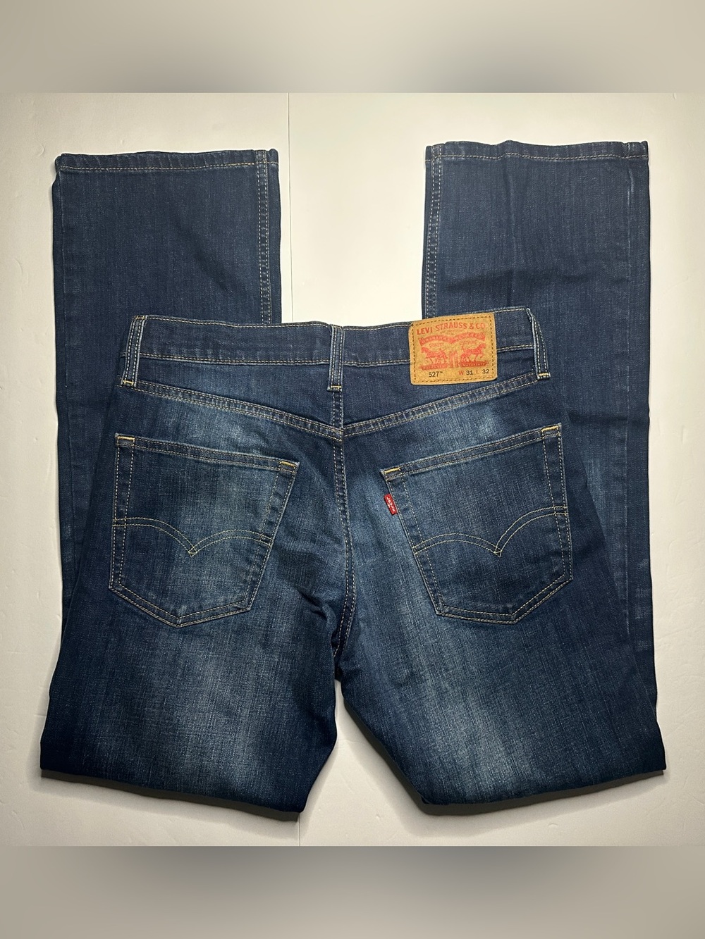 NWOT Levi's Men's Dark Blue Straight-Leg Jeans 31x32